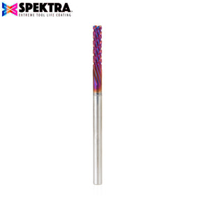 Amana Tool Solid Carbide Spektra™ Extreme Tool Life Coated Carbon Graphite and Carbon Fiber Panel Cutting Router Bits