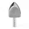 #option_49126 - Large Radius Ovolo 2-3/4 Radius x 2-3/16 x 2-1/16 Dia Extra Large Cove