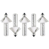 #option_49402-5 5 Pack Chamfer 45 Deg x 1-1/4 Dia x 1/2 x 1/2 Inch Shank