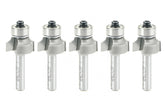 #option_49496-5 - 5-Pack - 1/8 Radius x 3/4 Dia x 3/8 x 1/4 Inch Shank