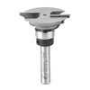 #option_49672 - Classical Rail 1-1/4 Dia x 3/8 x 9/64 Radius x 1/4 Inch Shank