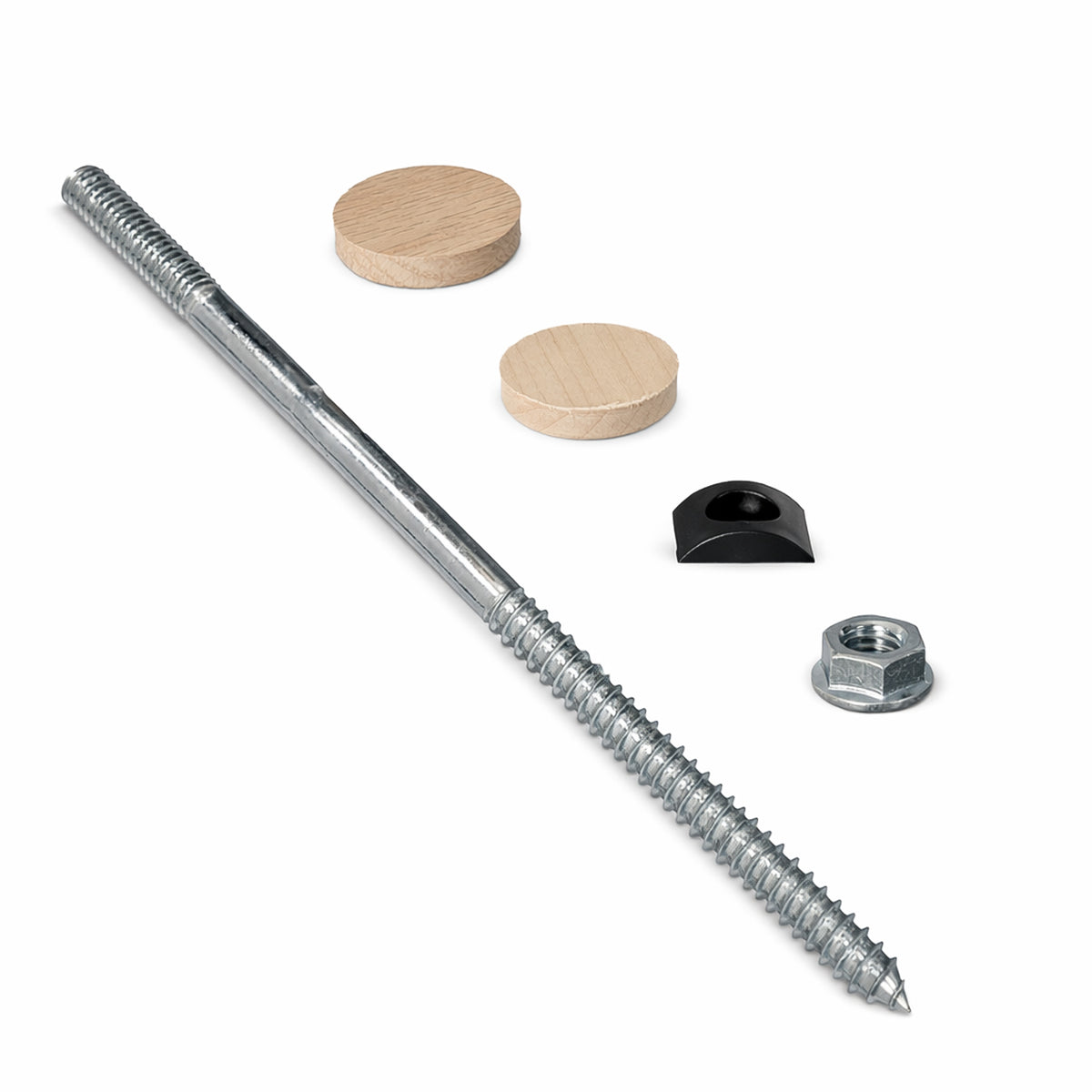 Wood Newel Post Fastener Mounting Kit 5057