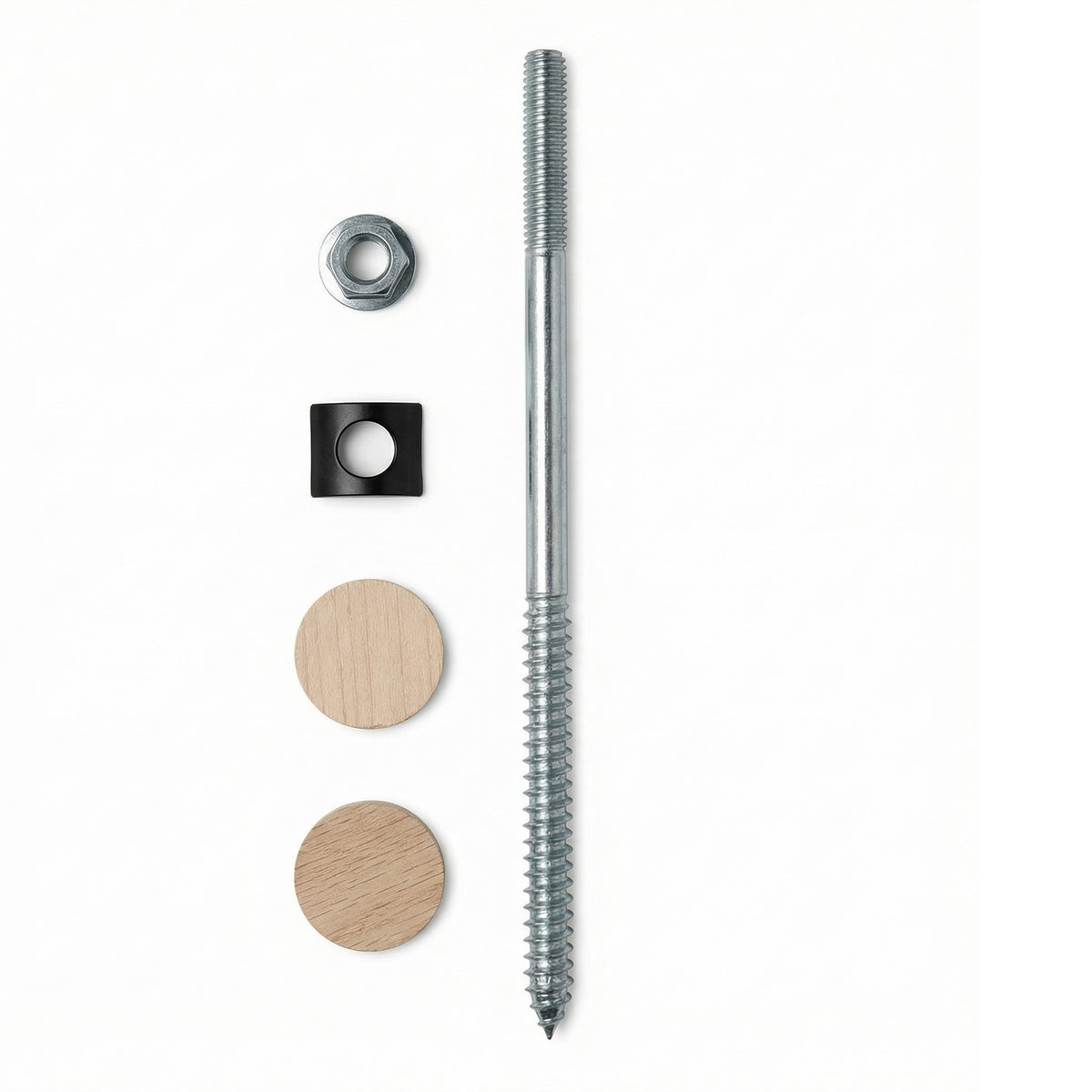 Wood Newel Post Fastener Mounting Kit 5057