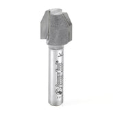 #option_51100 - Combination Bevel/Flush Laminate Trim 23 Deg x 1/2 Dia x 1/2 x 1/4 Inch Shank