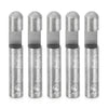 #option_51200-5 5 Pack - Flush Trim 1/4 Dia x 1/4 x 1/4 Inch Shank 1-Flute