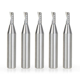 #option_51373-5 5-Pack - 'O' Single Flute, 1/8 Dia x 5/16 x 1/4 Shank x 1-1/2 Inch Long Up-Cuts