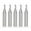 #option_51373-5 5-Pack - 'O' Single Flute, 1/8 Dia x 5/16 x 1/4 Shank x 1-1/2 Inch Long Up-Cuts