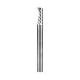 #option_51401 - 'O' Single Flute, 1/4 Dia x 5/8 x 1/4 Shank x 2-1/2 Inch Long Up-Cut