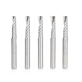 Amana Tool Solid Carbide Spiral 'O' Flute Plastic Cutting Router Bits