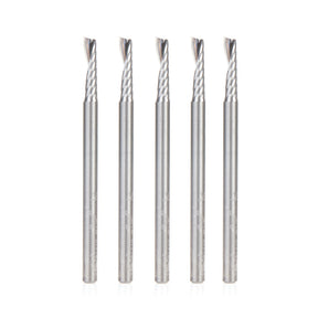 Amana Tool Solid Carbide Spiral 'O' Flute Plastic Cutting Router Bits