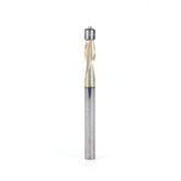 #option_51422-Z Flush Trim Spiral ZrN Coated Up-Cut 1/4 Dia x 1/2 x 1/4 Inch Shank