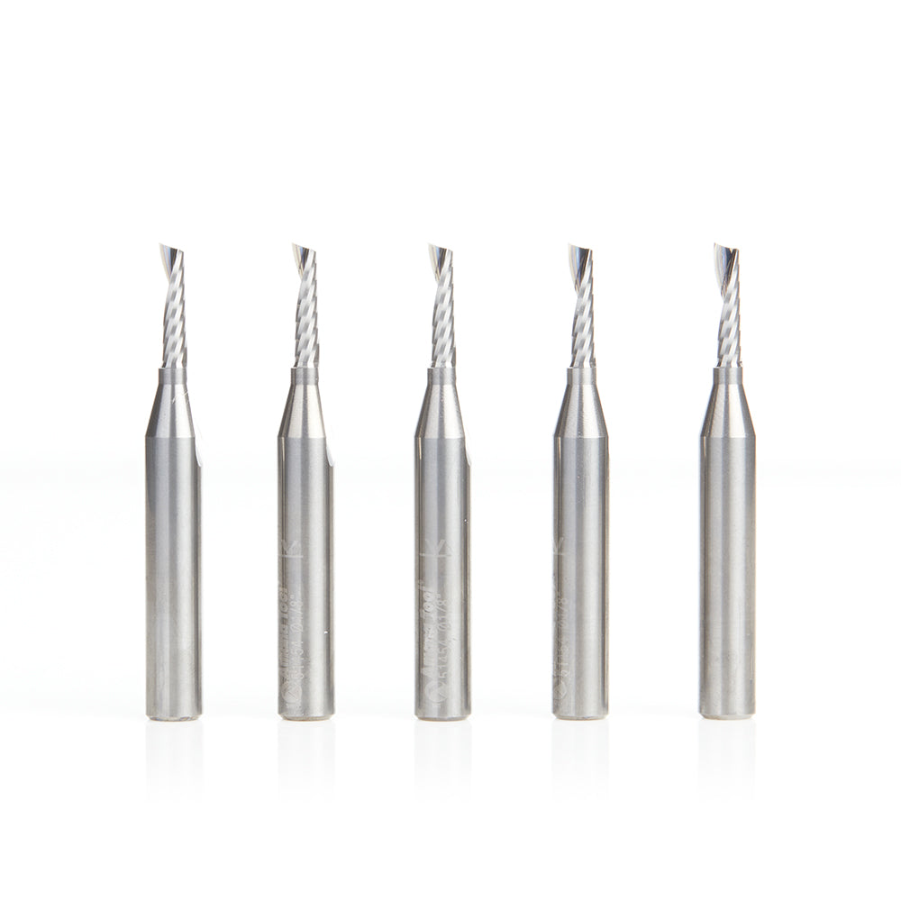 Amana Tool Solid Carbide Aluminum Spiral 'O' Flute CNC Router Bits
