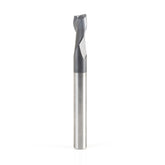 #option_51466 - 2-Flute x 1/4 Dia x 1/2 x 1/4 Shank x 2-1/2 Inch Long Up-Cut Router Bit / 45º Corner Chamfer