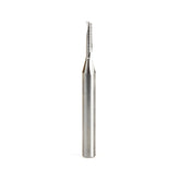 #option_51482 - 'O' Single Flute, 1/8 Dia x 5/8 x 1/4 Shank x 2-1/2 Inch Long Up-Cut