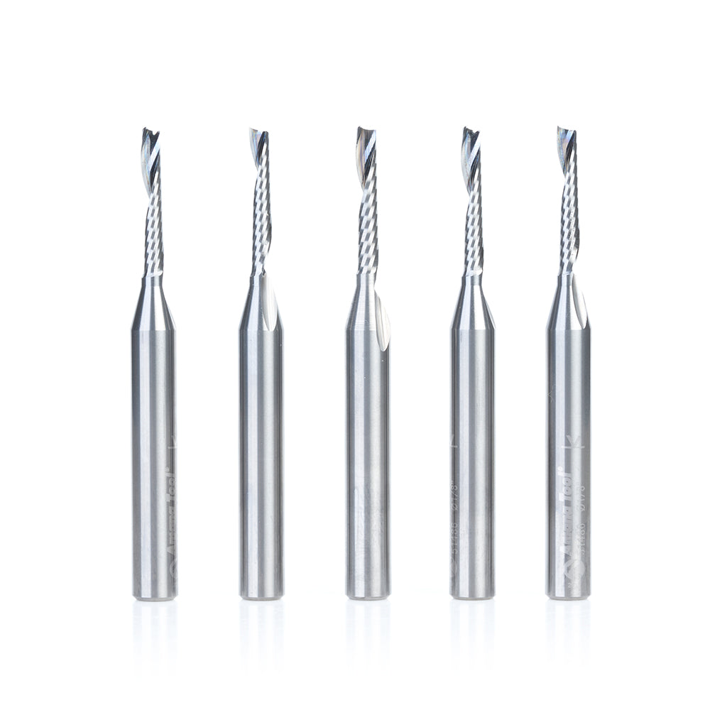 Amana Tool Solid Carbide Aluminum Spiral 'O' Flute CNC Router Bits