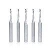 #option_51486-5 5-Pack - 'O' Single Flute, 1/8 Dia x 3/4 x 1/4 Shank x 2-1/2 Inch Long Up-Cut