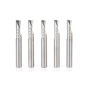 Amana Tool Solid Carbide Spiral 'O' Flute Plastic Cutting Router Bits