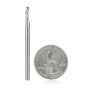 Amana Tool Solid Carbide Spiral 'O' Flute Plastic Cutting Router Bits