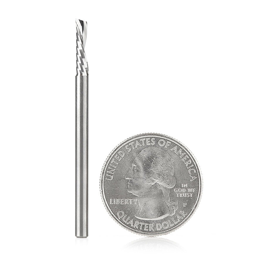 Amana Tool Solid Carbide Spiral 'O' Flute Plastic Cutting Router Bits