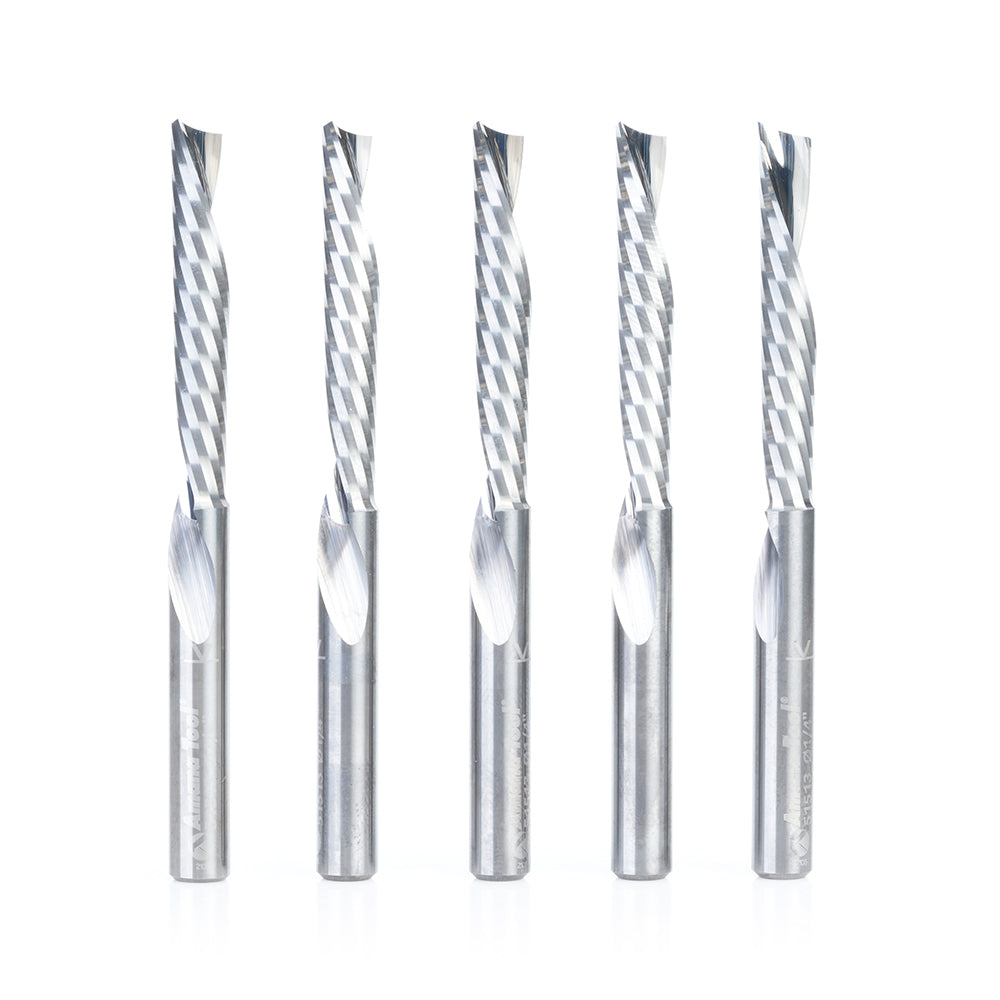 Amana Tool Solid Carbide Spiral 'O' Flute Plastic Cutting Router Bits