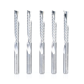Amana Tool Solid Carbide Spiral 'O' Flute Plastic Cutting Router Bits