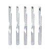 #option_51513-5 5-Pack Single Flute, 1/4 Dia x 1-1/2 Inch x 1/4 Shank x 3 Inch Long Down-Cut
