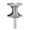 #option_51566 - Bullnose 3/4 Radius x 2-3/8 Dia x 2 Inch x 1/2 Shank