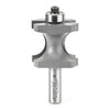 #option_51574 - Bullnose 1/2 Radius x 1-13/16 Dia x 1-9/32 x 1/2 Inch Shank