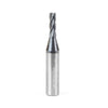 #option_51602 - 4-Flute x 1/8 Dia x 3/8 x 1/4 Shank x 1-1/2 Inch Long Up-Cut Router Bit / 45º Corner Chamfer