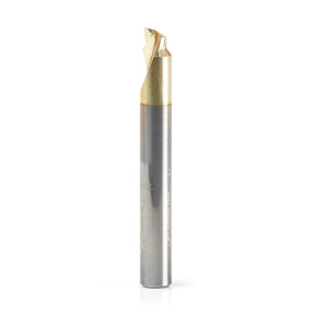 Amana Tool Solid Carbide Aluminum Chamfer Edge End Mill with ZrN Coating