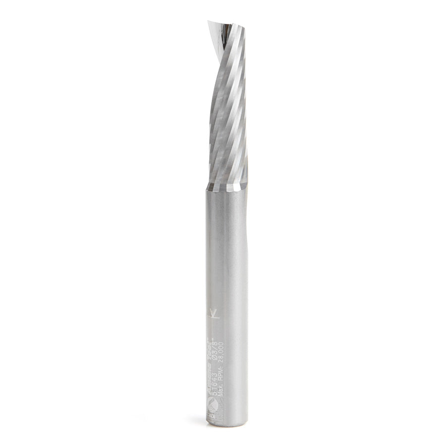 Amana Tool Solid Carbide Spiral 'O' Flute Plastic Cutting Router Bits