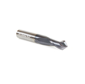 Amana Tool High Performance CNC Solid Carbide 90 Degree 'V' Spiral Drills / End Mills / Router Bits for Steel & Stainless Steel