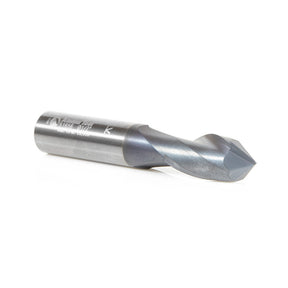 Amana Tool High Performance CNC Solid Carbide 90 Degree 'V' Spiral Drills / End Mills / Router Bits for Steel & Stainless Steel