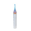 #option_51811-K - 1/32 Radius x 1/16 Dia x 1/4 x 1/4 Shank x 2 Inch Long Up-Cut