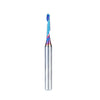 #option_51816-K - 1/16 Radius x 1/8 Dia x 3/4 x 1/4 Shank x 2-1/2 Inch Long Up-Cut