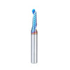 #option_51817-K - 3/32 Radius x 3/16 Dia x 5/8 x 1/4 Shank x 2 Inch Long Up-Cut