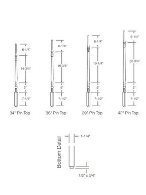 Hampton 5200 Baluster