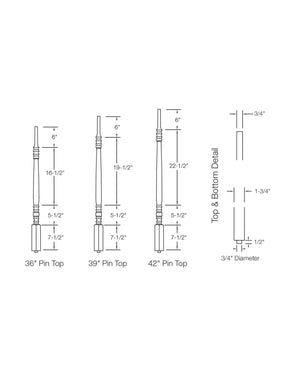 Hampton 5300 Baluster