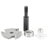 #option_53410-1 - Assembly 3 Wing x 1-7/8 Dia x 1/4 x 1/2 Inch Shank