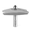 #option_54117 - Traditional Raised Panel 15 Deg x 1-7/16 Angle x 3-3/8 Dia x 1/2 x 1/2 Inch Shank