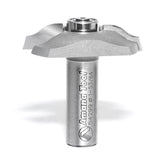 #option_54299 - Base Molding Ogee Edge Detail w BB 19/64 x 13/32 Radius x 1-53/64 Dia x 3/8 x 1/2 Inch Shank