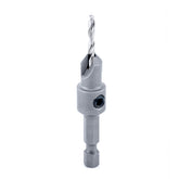 #option_55264 - 82 Deg Countersink 3/8 Dia x 49 Deg x 1/4 Quick Release Hex Shank for Wood Screw #8