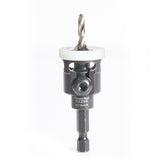 #option_55296 - 82 Deg Countersink w Adj Low Friction Depth Stop, 3/8 Dia x 5/32 Drill Dia x 1/4 Inch Quick Release Hex Shank
