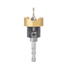 #option_55331 - 82 Deg w Adj. Depth Stop w No-Thrust BB, Hybrid For Festool CENTROTEC® System 3/8 Dia x 3/32 Drill Dia x 1/4 Inch Quick Release Hex Shank