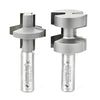 #option_55414 2-Piece Wedge Tongue & Groove 15 Deg x 1-1/4 Dia x 1-1/4 x 1/2 Inch Shank Set