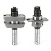 #option_55432 - Adj Straight w Bevel Instile and Rail System 1-7/8 Dia x 5/8 to 1-1/8 x 18 Deg x 1/2 Inch Shank Set