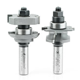 #option_55433 - Adj Concave Instile and Rail System 1-5/8 Dia x 5/8 to 1-1/8 x 1/4 Radius x 1/2 Inch Shank Set