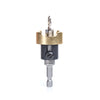 #option_55472 - Counterbore w Adj Depth Stop and No-Thrust Ball Bearing, 3/8 Dia x 5/32 Drill Dia x 1/4 Inch Quick Release Hex Shank