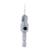 #option_55620 - 82 Deg Countersink Taper #4 Screw 3/8 Dia x 5/64 Drill Dia x 1/4 Hex Shank