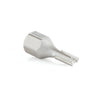 #option_56272 - Mortising Screw Straight No Shear Cutter 1/4 + .015 Dia x 1/2 x 1/4 - 28 Thread